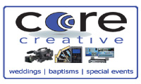 Core Creative -  Video Editing, High Definition Video Photography, Wedding Video Production, Wedding Videographer, Wedding Video Photography, Professional Video Lighting, Avid Editing, Wireless Audio Package, Director of Post- Production, Director of Photography