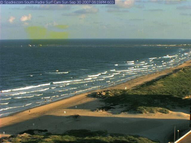 South Padre Surf Cam™ Last 10 Images