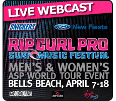 Rip Curl Pro website