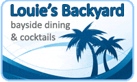 Louie's Backyard South Padre Island Restaurant and Bar On The Bay