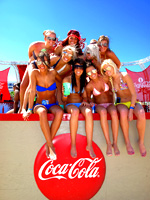 Coca Cola Beach at the Isla Grand
