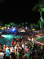 Inertia Tours and Isla Grand pool party