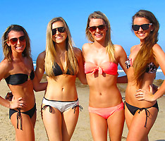 girls in bikinis